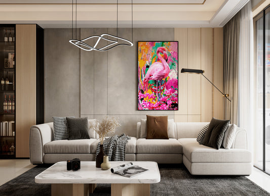 Pink Flamingo Asymmetry