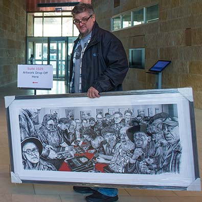 Armadillo Art Squad at Austin City Hall