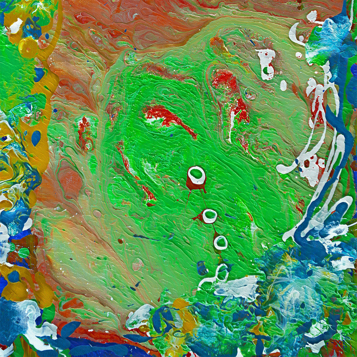 Arcturian Islands painting