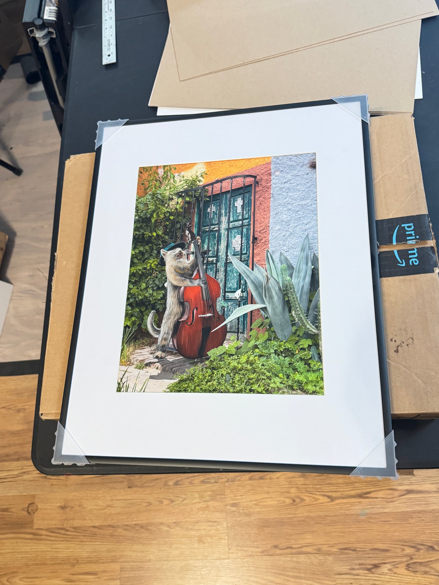 FRAMED ART PRINT 16x20x1