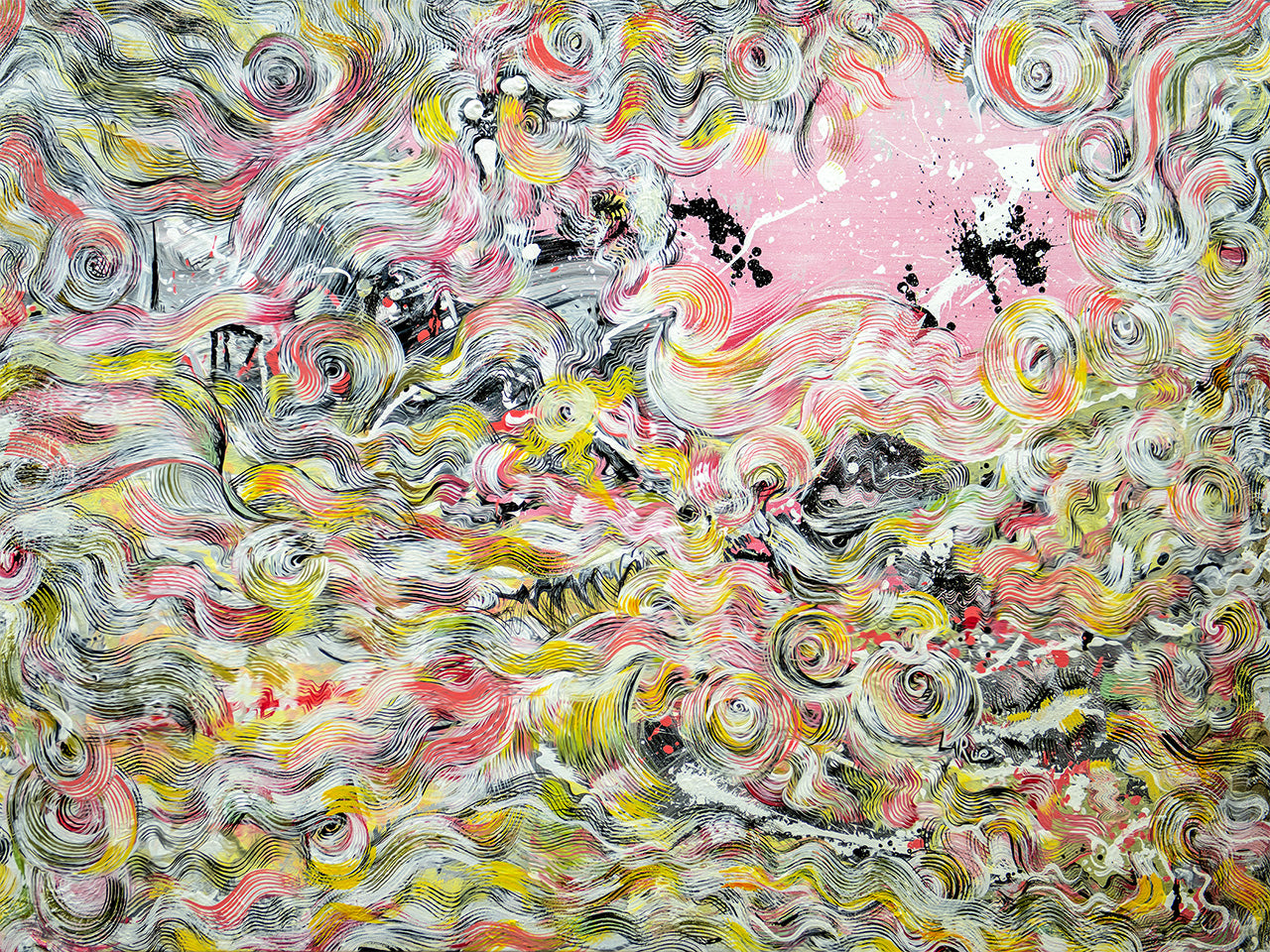 Verona abstract art canvas by Doug LaRue