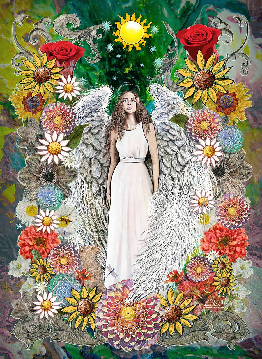 Angel Flowers by Doug LaRue Version 2.0 c. 2025