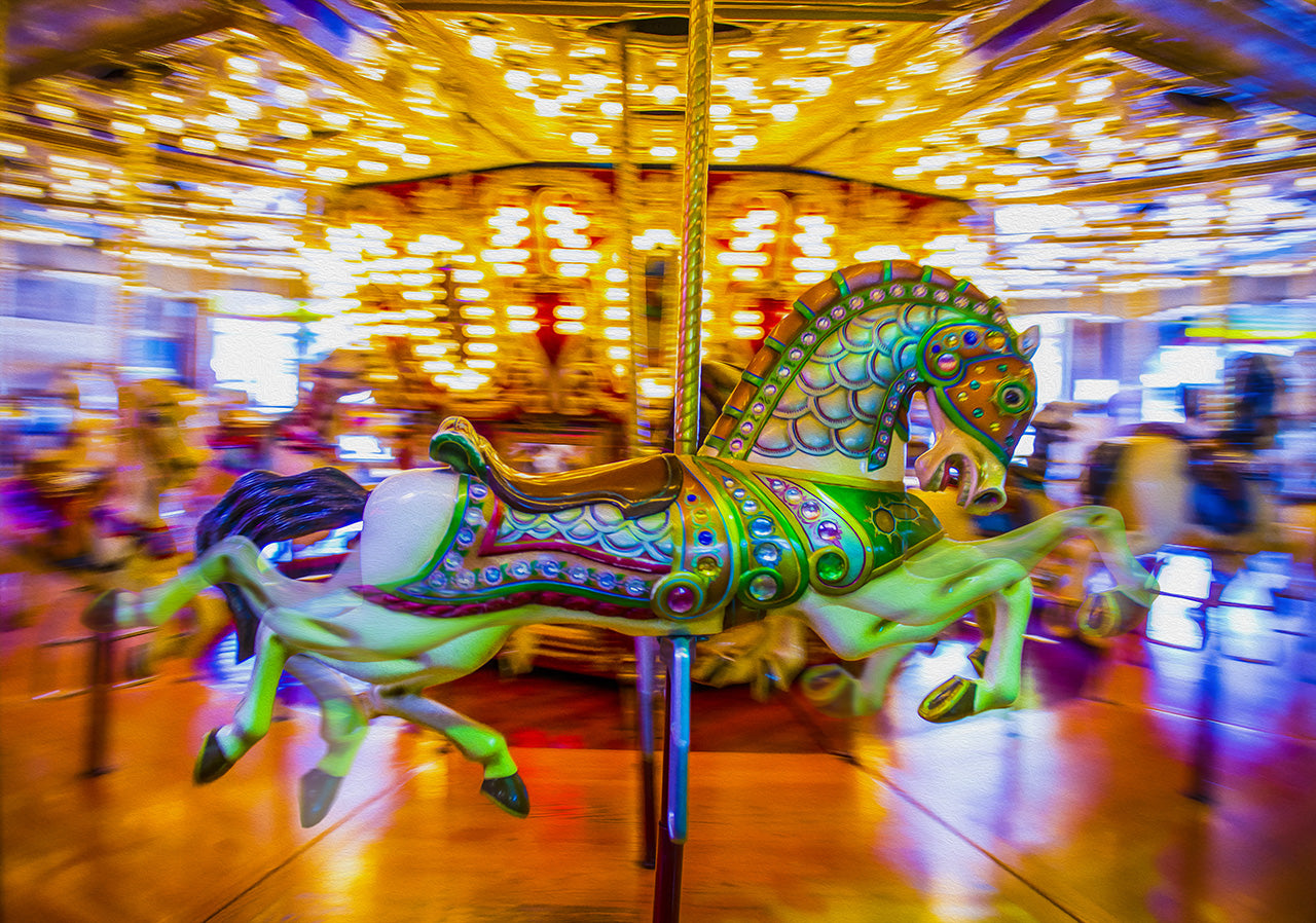 Carousel Horse photograph by Doug LaRue