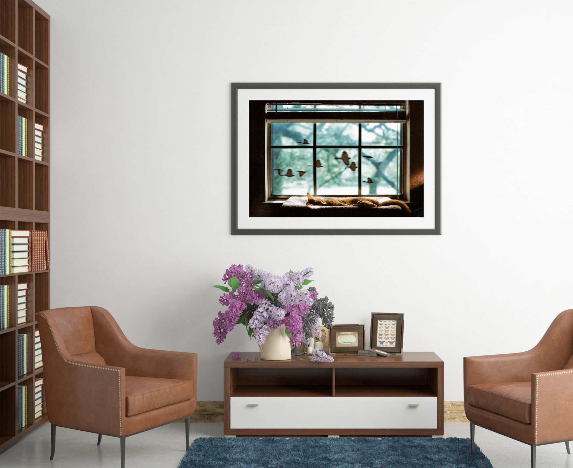 Chasing a Dream photograph by Doug LaRue wall in a study