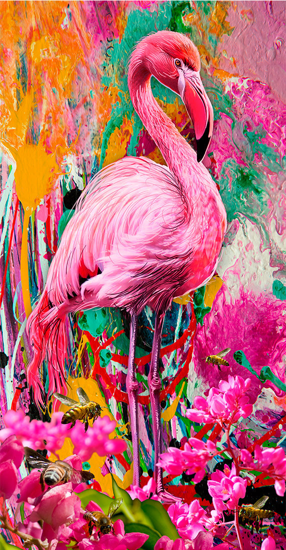 Pink Flamingo A21