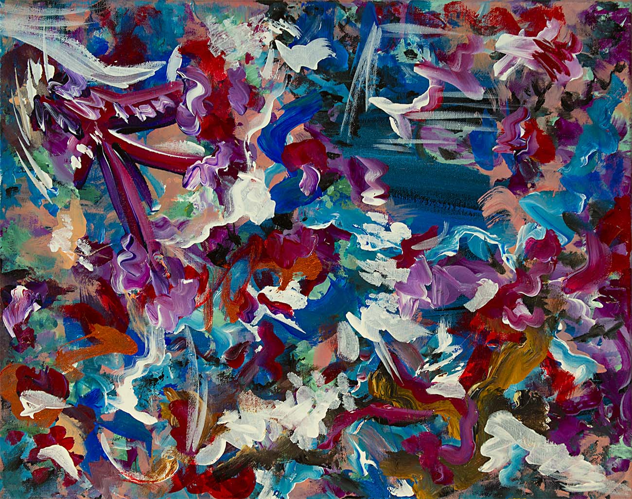 Easter abstract art by Doug LaRue