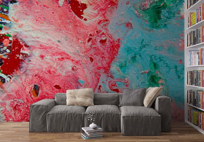 Abstract 21 Flood Zone art by Doug LaRue large wall mural