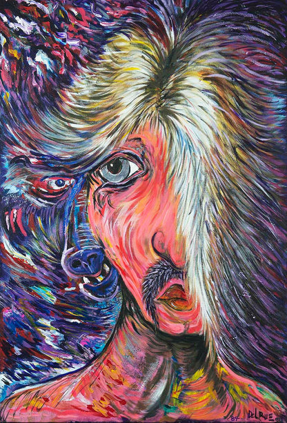 Glam's Alter Ego canvas painting by Doug LaRue