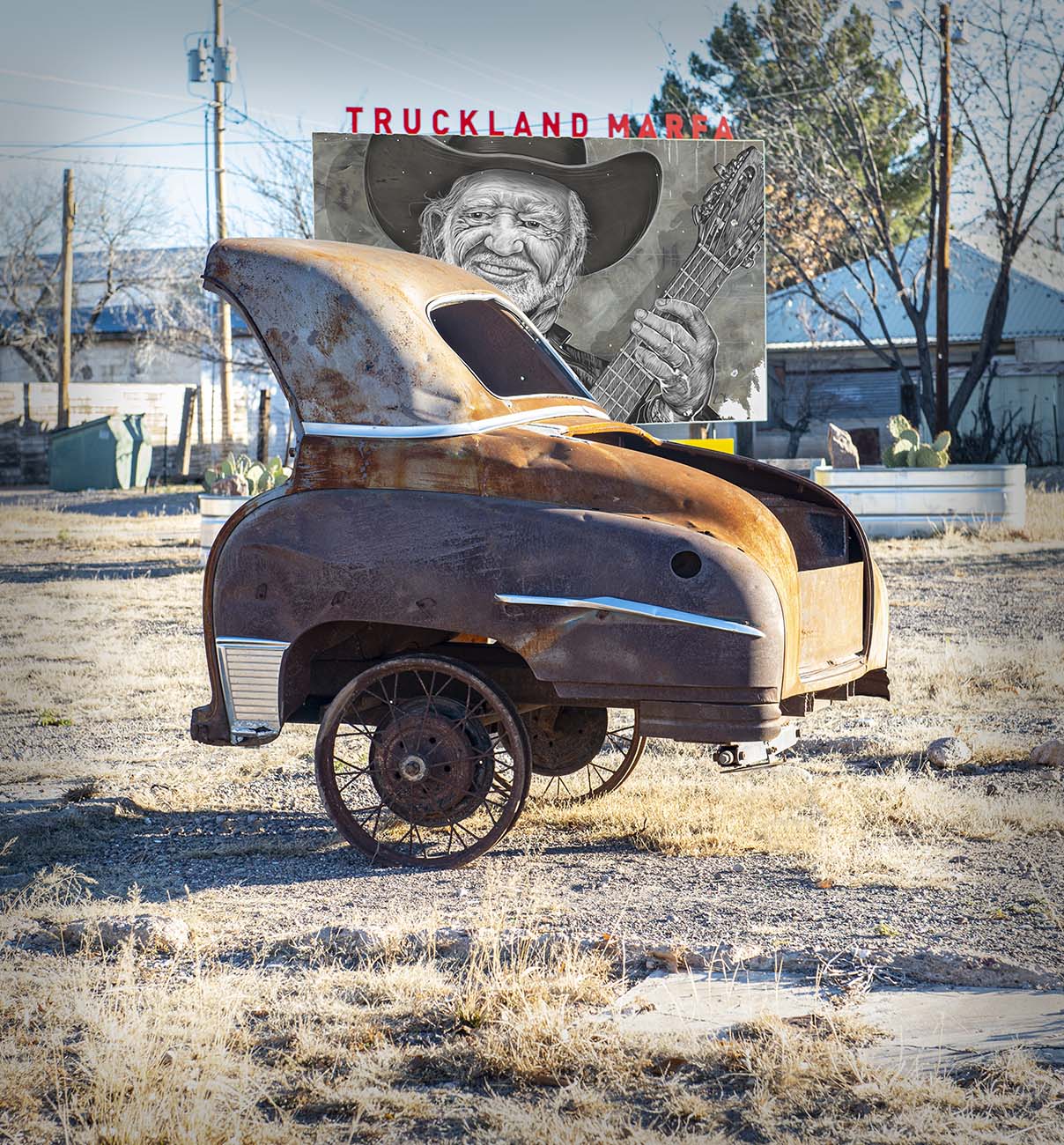 Marfa Truckland photograph by Doug LaRue