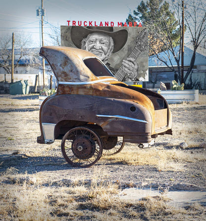 Marfa Truckland photograph by Doug LaRue