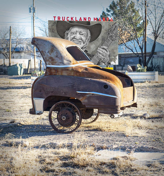 Marfa Truckland photograph by Doug LaRue