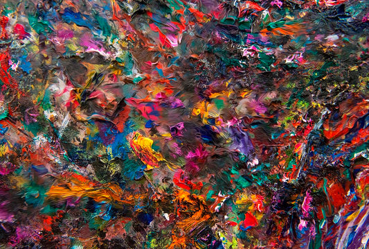 Vid19-57 Sirius Landscape abstract art by Doug LaRue